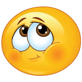 😌 Emoji, Gelb, Ausdruck, Gesicht telegram sticker