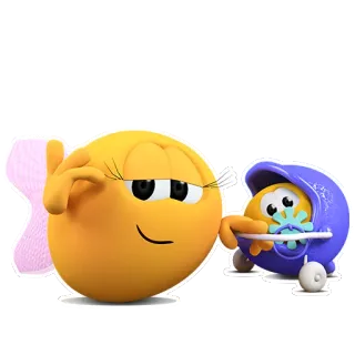 👨 อิโมจิ, อีโมติคอน, ครอบครัว, ผู้ปกครอง, เด็กทารก telegram sticker