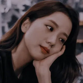 🦋 Jisoo Jisoo, K-pop, piosenkarka, idolka, koreańska, kobieta telegram sticker
