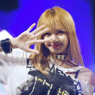 👋 Lisa Lisa, K-Pop, Blackpink, cantante, ballerina telegram sticker