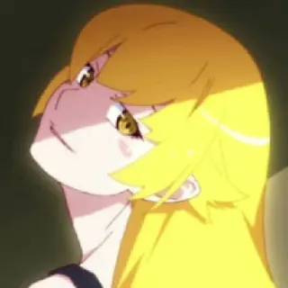 🧿 Shinobu Oshino Monogatari Anime, Monogatari, Shinobu, Oshino, Vampir, Mädchen, süß telegram sticker