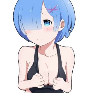 Team Rem telegram stickers