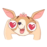 ❤️ Faultier, Liebe, Herzen, Tier, süß whatsapp sticker