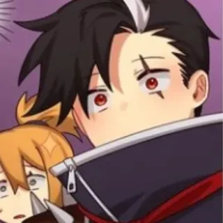 😲 Anime, Manga, Personaje, Ilustración, Dibujo animado telegram sticker