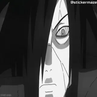 🤢 Madara Uchiha Naruto 애니메이션, 만화, 나루토, 우치하 마다라, 우치하, 악당 telegram sticker