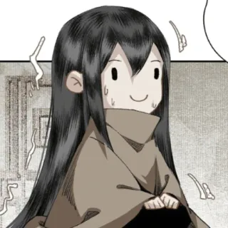 ⚪ Cartoon, Chibi, Kawaii, Manga, Süß, Anime, Zeichnung telegram sticker