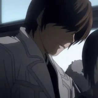 ⚖ Light Yagami Death Note Anime, Sombre, Intelligent, Protagoniste, Shinigami telegram sticker