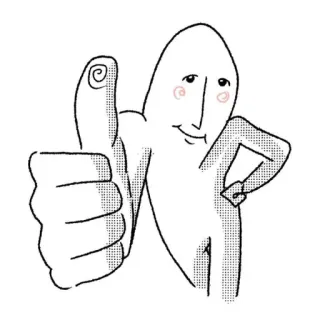 👍 Meme Man Stonks telegram sticker