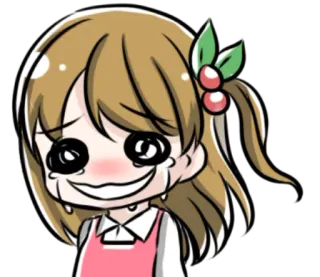 😭 Anime, Desenho animado, Assustador, Terror, Medonho, Triste, Chorando telegram sticker