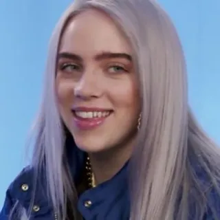 💧 Billie Eilish นักร้อง, คนดัง, ป็อปสตาร์, บิลลี ไอลิช telegram sticker