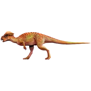 🦖 dinosauro, pachicefalosauro, preistorico, animale, rettile telegram sticker