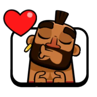 😘 love, cartoon, character, heart, man telegram sticker