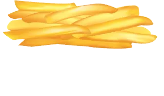 🍟 patatas fritas, comida, patata, snack, comida rápida telegram sticker