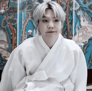 🦘 Suga K-Pop, Ídolo, Coreano, Cantante, Min Yoongi, BTS whatsapp sticker