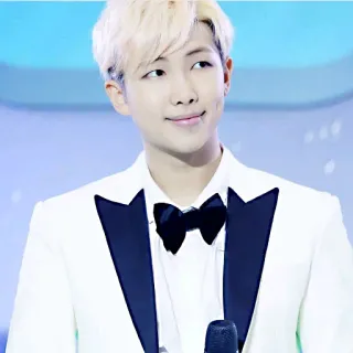 🙂 RM kpop, cantante, idol, maschio, celebrità telegram sticker