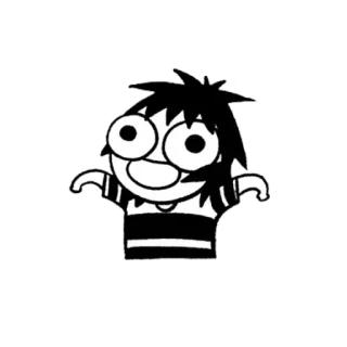 😁 cartoon, character, illustration, eyes, smile telegram sticker