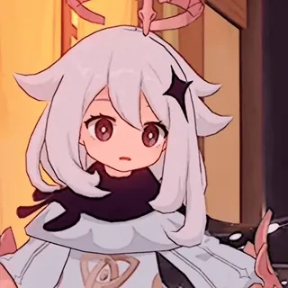 🍥 Paimon Genshin Impact 动漫, 电子游戏, 吉祥物, 可爱, 幻想 whatsapp sticker