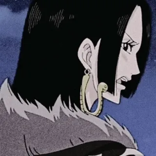 🖤 Boa Hancock One Piece Anime, One Piece, Boa Hancock, Phụ nữ, Phim hoạt hình telegram sticker