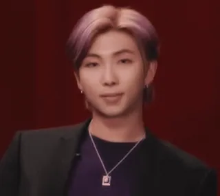 😒 RM RM, K-pop, BTS, Nhạc sĩ, Chân dung, Người nổi tiếng telegram sticker