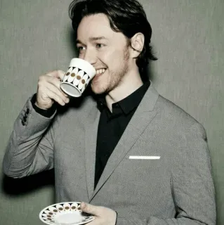 🍺 Schauspieler, Mann, Kaffee, Tee, Porträt, Anzug telegram sticker