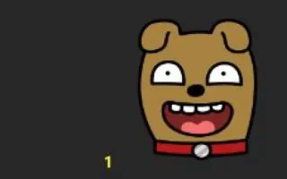 😮‍💨 chien, dessin animé, animal, collier, animal de compagnie, mignon whatsapp sticker