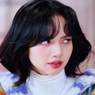 👀 Lisa vrouw, portret, kpop, zangeres, meisje, lisa, blackpink telegram sticker
