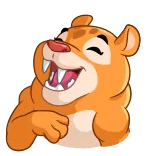 ๐ cat, animal, sticker, cartoon, cute, feline telegram sticker