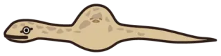 🐍 змея, милый, животное, рептилия telegram sticker
