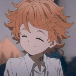 🙂 Emma The Promised Neverland anime, emma, the promised neverland, manga, girl telegram sticker