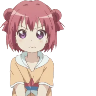 😥 anime, girl, cartoon, pink hair, angry, cute telegram sticker