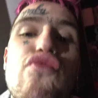 😚 Lil Peep แร็ปเปอร์, ศิลปิน, Lil Peep, นักดนตรี, นักร้อง telegram sticker