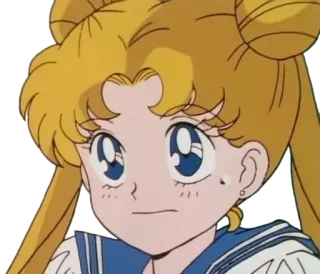 😓 Sailor Moon อนิเมะ, การ์ตูน, เซเลอร์มูน, ตัวละคร, มังงะ telegram sticker