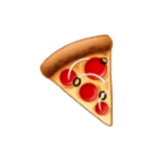 🍕 pizza, comida, pepperoni, fatia telegram sticker