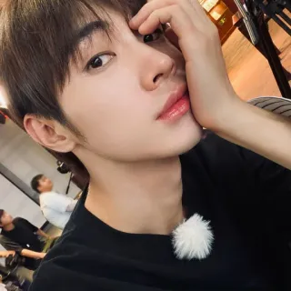 😐 Orang, Pria, Potret, Pria, Wajah, Korea telegram sticker