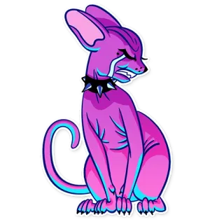 The Neon Demon telegram stickers