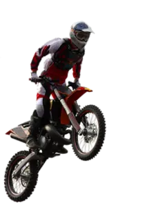 😐 moto, motocross, saut, cascade, véhicule, sport, athlète whatsapp sticker