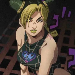 🧃 Jolyne Cujoh JoJo's Bizarre Adventure Anime, Manga, JoJo's Bizarre Adventure, Jolyne, Jolyne Cujoh telegram sticker