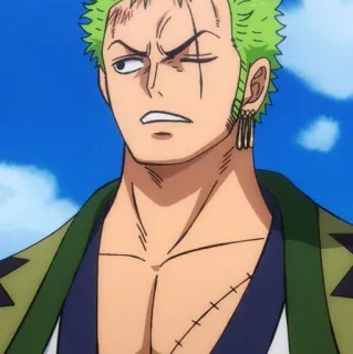 🐉 Zoro One Piece Аниме, Ван Пис, Зоро, Ророноа Зоро, Мечник, Пират telegram sticker
