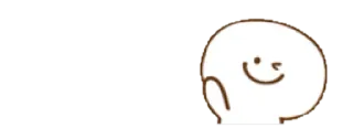 😉 น่ารัก, ขยิบตา, การ์ตูน, อีโมจิ whatsapp sticker