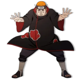 🥵 Pain Naruto อนิเมะ, นินจา, แสงอุษา, ตัวร้าย whatsapp sticker