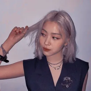🖤 人物, 女性, ポートレート, 韓国, アイドル, 歌手 whatsapp sticker