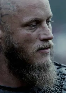 🩸 Ragnar Lothbrok Vikings ヴァイキング, ラグナル, ラグナル・ロズブローク, トラヴィス・フィメル, 歴史ドラマ, 北欧, ヴァイキング, 歴史 telegram sticker