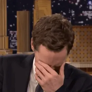 🥢 smutny, emocjonalny, mężczyzna, płacz, facepalm telegram sticker