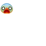 😱 Émoji, Surpris, Choqué, Choc, Émotion, Réaction telegram sticker