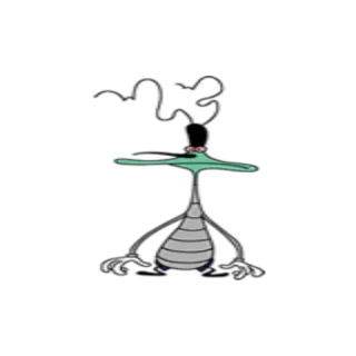 😑 Oggy Oggy and the Cockroaches cat, cartoon, oggy, cockroaches, funny telegram sticker