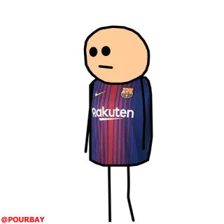 Barca @Pourbay whatsapp stickers