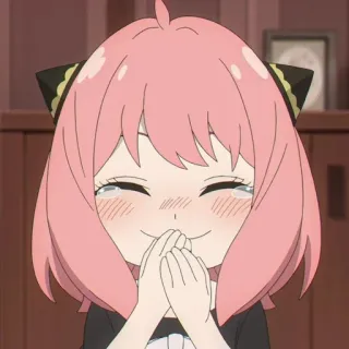 Anya Forger by @Quinx_Network telegram stickers