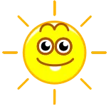 Sun and Cloud telegram stickers