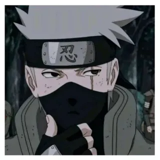 🔥 Kakashi Naruto 忍 Kakashi, Naruto, Anime, Ninja, Manga, Shonen Jump telegram sticker