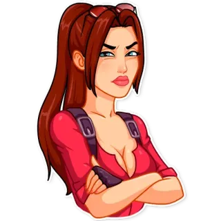 😒 Claire Redfield Resident Evil клэр, редфилд, resident evil, персонаж игры, видеоигра telegram sticker